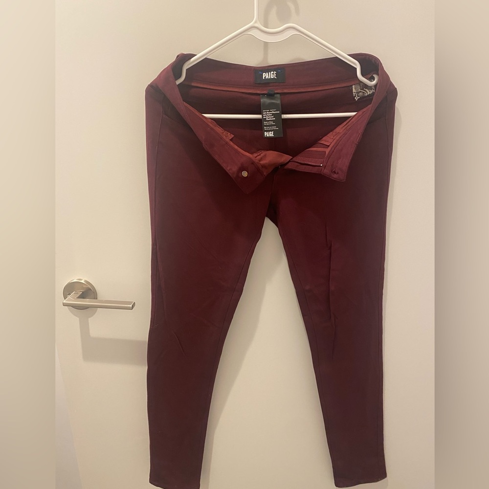 Paige Verdugo Ankle Jeans, Mid Rise, Skinny Stretch